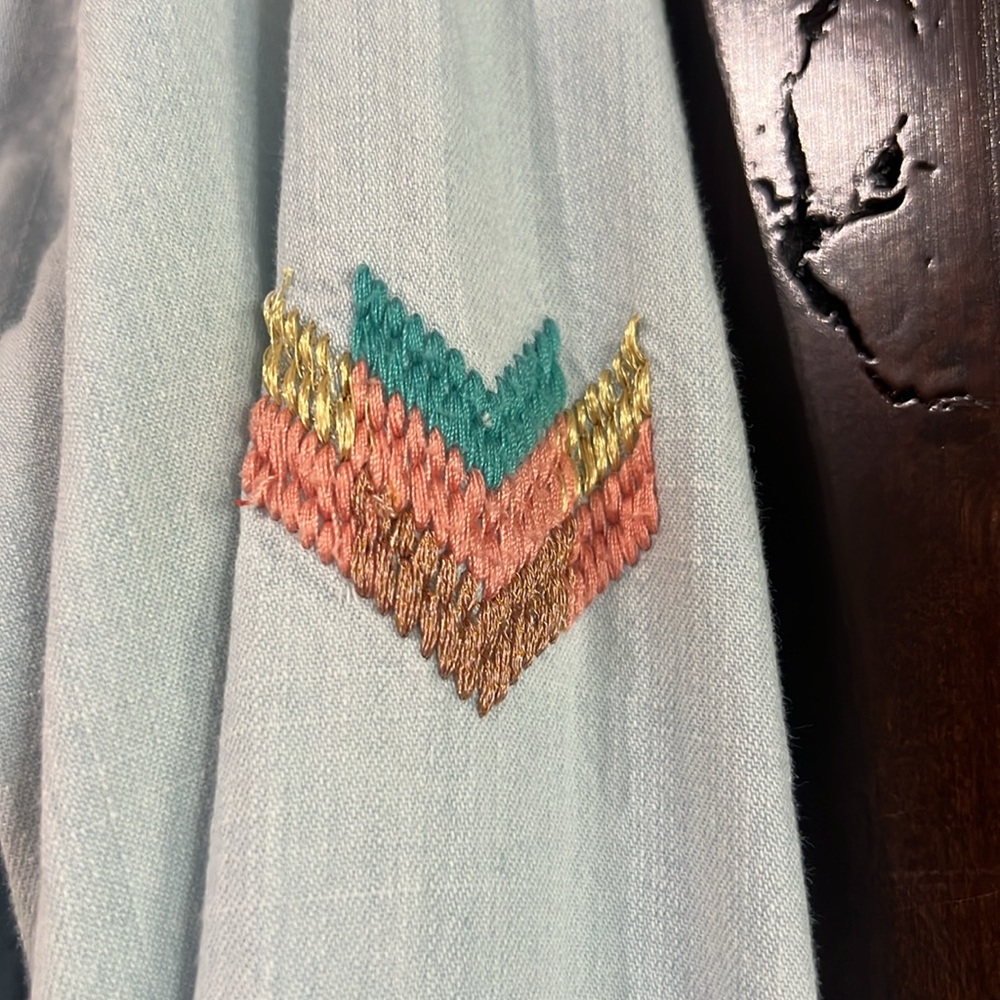 Rails Starburst Embroidered Button Down - image 2